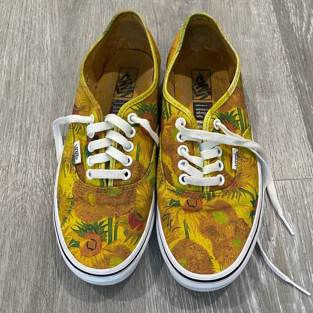 Vans x Vault X Van Gogh sunflower edition